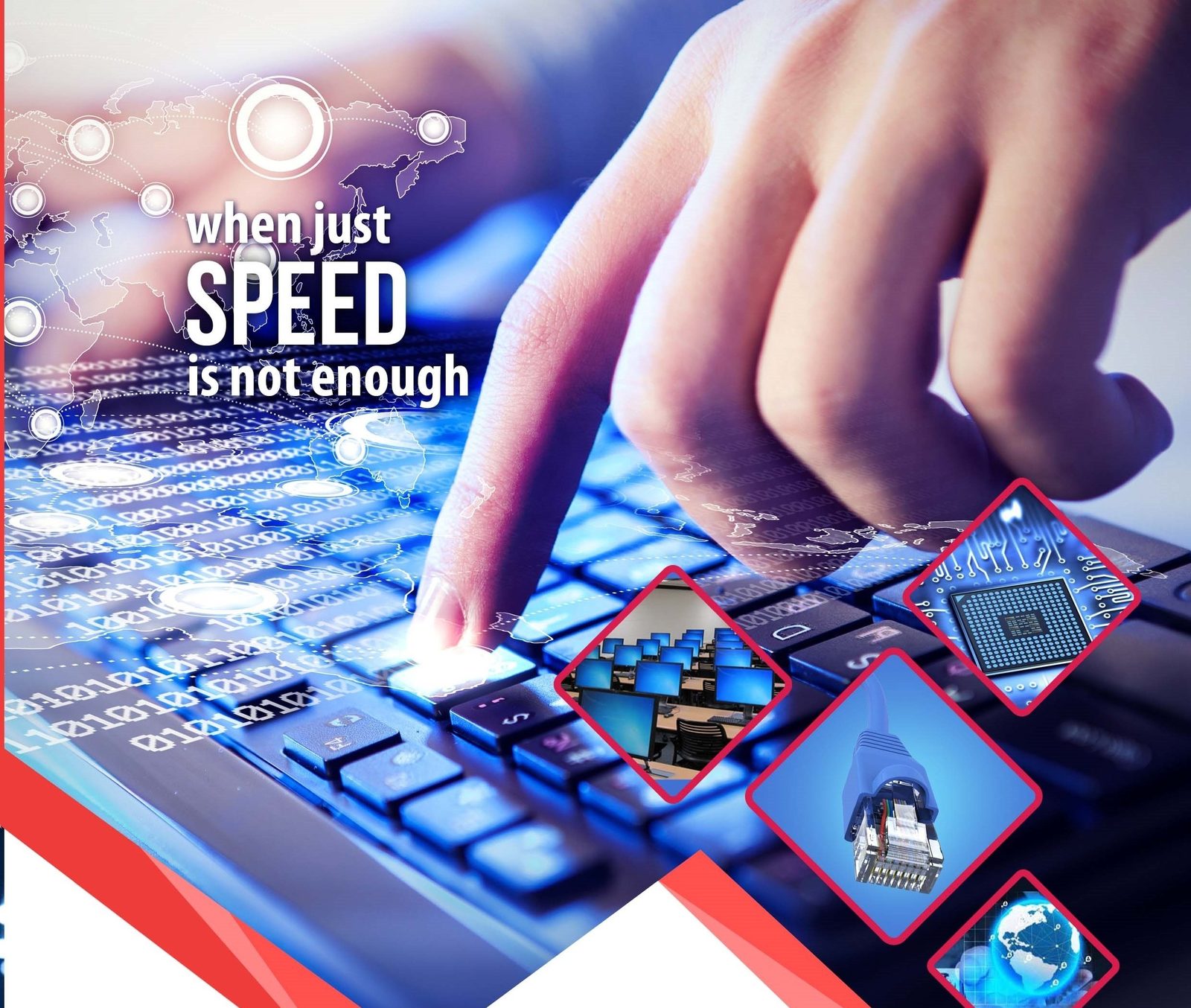 Fast, connected IT infrastructure